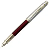 在飛比找蝦皮購物優惠-美國 西華 SHEAFFER 100系列 紅桿 銀蓋 鋼筆 