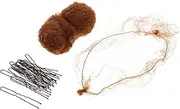 Healeved Hair Net for Ballet Bun Elastic Mesh Hairnets Hair Bun Wrap Elastic Band