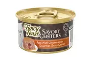 Fancy Feast Adult Savory Centers Pate Chicken Gravy Wet Cat Food 85g