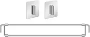 Snblzhef RV Refrigerator Bars 12.44in-22.63in Adjustable Stainless Steel RV Fridge Tension Rods RV Refrigerator Extendable Bars