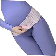 ERINGOGO Pregnancy Support Band Breathable Abdominal Belt for Back Brace Pelvic Support Comfortable for Expecting Mothers Pink for Pregnancy Postpartum