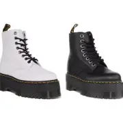 Dr Martens 1460 Pascal Max Unisex Platform Ankle Boot In Black Size UK 3 - 8