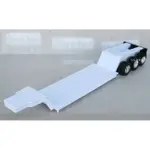 [丸山建機模型店]---1:32 白色拖板車模型