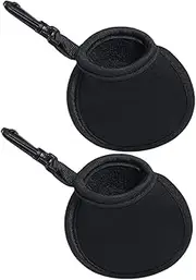 GAROZATION 2pcs Stylish Protective Covers with Fleece Lining for Men Portable Golf Accessories for Enhanced Performance for Course Environments