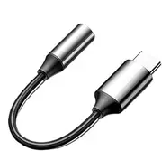 3.5 Mm Headphone Jack Adapter,Type C to Jack Dongle Adapter - Portable Stereo Aux Cables for Phone, Laptop, Nylon Braid