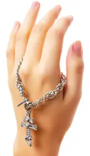 [Vanessa Mooney] New York Dolls Silver Bracelet