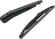 Rear Windshield Wipers Blade Arm Set for Chevrolet Cruze 2017-2019 / Buick Regal Tourx 2018-2020 Back Glass Wiper Arm Blade Replacements All Seasons Fit, Replacement OE: 13464219, 13419000