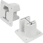 Pool Ladder Brackets - Pool Ladder Deck Flange - Resin Stability Mount for Railing Spa Kayak Lawn Garden Patio Wedding Swimming