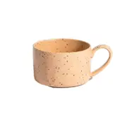 Ben David Speck Stoneware Coffee Mug Drinkware - Clay