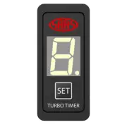 SAAS Turbo Timer Digital Switch 9 min Carling Mount 36.83mm x 21.08mm (SG81804)