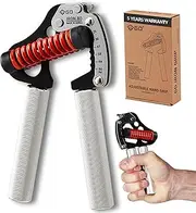 GD Iron Grip Hand Grip Strengthener (Adjustable Hand Grips for Strength Training) Wrist and Forearm Workout Grip Strength Trainer