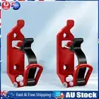 2pcs Quick Release Shovel Mount for Roof Rack Car Accessories (Red)