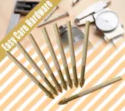 6mm 1/4" Superhard Alloy Ceramic Tile Wall Glass Drill Bit Spear Head Bits