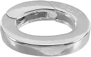 GLSTOY Stylish Flat Metal Clasp for Necklace Layering Bracelet Versatile Pinch Bail Design