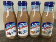 4- Hostess Iced Latte Bottles Twinkies Ding Dong Snoballs Honeybun 13.7oz NEW