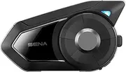 Sena 30K Motorcycle Bluetooth Headset/Mesh Communication System with HD Speakers, Black