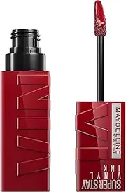 Maybelline Super Stay Vinyl Ink Longwear No-Budge Liquid Lipcolor, Highly Pigmented Color and Instant Shine, Lippy, LIPPY, 0.14 fl oz