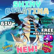 SHINY GIRATINA EVENT6IV AVAILABLE NOWPokemon Sword and Shield