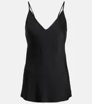 [Max Mara] Max Mara Leisure Lucca satin camisole UK 16 black