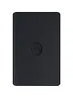 Beacon Lighting Lucci Power Ion 1 Gang Switch in Black