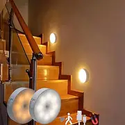 8LEDs Motion Sensor Light LED USB Night Light Kitchen Bedroom Stair Cabinet Hallway Closet Closet Night Light Charging Light