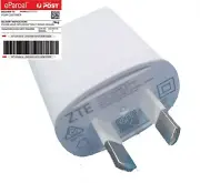 Genuine Original ZTE micro USB/USB-C Charger/Adapter 5.0V100-240V