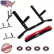 Industrial Strength Pull Up Bar for Joists with Multi-Position Handles & Bands