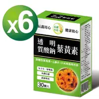 在飛比找ETMall東森購物網優惠-【辰鑫生技】透明質酸鈉葉黃素6入組(專利金盞花，游離型葉黃素