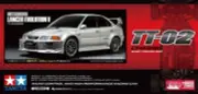 Tamiya 1/10 RC 58713 Mitsubishi Evolution V TT-02 With ESC
