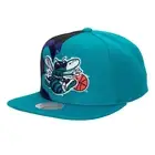 Mitchell & Ness Teal Charlotte Hornets NBA Retroline HWC Snapback - OSFA