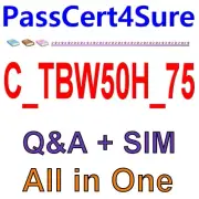 Best Exam Practice Material for C_TBW50H_75 Exam Q&A+SIM