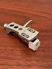 Audio Technica AT3600L MM Cartridge & Stylus Fitted On Headshell Silver