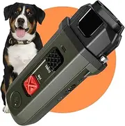 Barktec Ultrasonic Anti Bark Device for Dogs: Ultrasonic Dog Barking Deterrent Device Handheld Remote Bark Control 3 Modes Up to 5m Effective Range Rechargeable Safe for Indoor Outdoor
