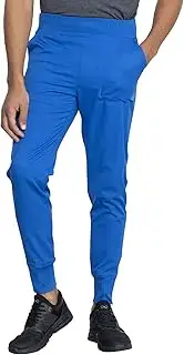 [Dickies] Dynamix Men's DK040 Natural Rise Jogger Scrub Pant (Royal, Small Short)