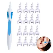 Catzon Spiral Ear Cleaner Ear Wax Removal Kit with 16 Replacement Heads