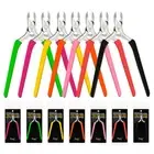 colorful Olecranon scissors Toenail Ingrown Dead Skin Remover Nail Art Cuticle t