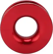 Winch Snatch Recovery Ring 41000lbs Breaking Strength for 7/16in 1/2in Soft Shackle with 3/16in 1/4in 3/8in Ropes (Red)