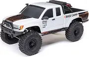 Axial RC Truck 1/10 SCX10 III Base Camp 4X4 Rock Crawler Brushed RTR (Battery and Charger Not Included), White, AXI-1375T1