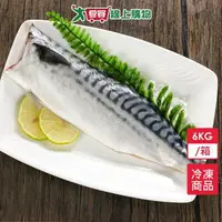 在飛比找樂天市場購物網優惠-NG鯖魚片6kg/箱 (足重出貨) 【愛買冷凍】