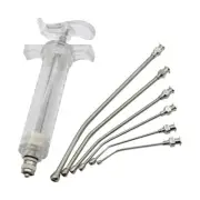 1Pc 20ml/50ml Parrot Feeding Syringe Bird Feeding with 6Pcs Curved Gavage Tubes