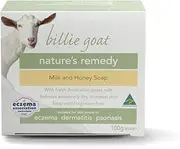 [Billie Goat] Nature's Remedy Milk and Honey Soap Bar 100 g, Milk and Honey, 100 g