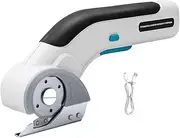 3.6V Cordless Electric Scissors Rechargeable Fabric Cutting Machine PVC Leather Tailoring Scissor Carpet Trimmer