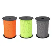 328ft Parachute Cord, 4mm Reflective Cord, Lanyard Reflective Survival Rope for