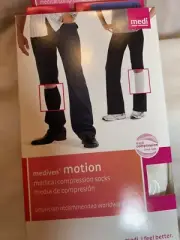 Mediven Motion Compression Socks White Size Med 16-20 Calf