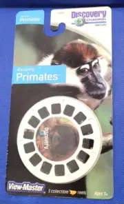 Discovery Channel Nature Amazing Primates view-master 3 Reels Pack SEALED Set