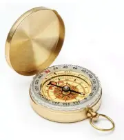 Qi Mei Camping Survival Compass Metal Pocket Compass Kids Compass for Hiking ...