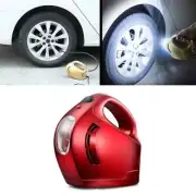 DC 12V 100W Four In One Portable Car Tire Pump Inflatable Pump(Red)