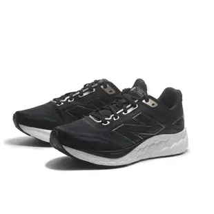 NEW BALANCE 慢跑鞋 FRESH FOAM 黑白 運動 女 W680LK8