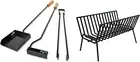 Argentine grill asado brasero parrilla iron.Premium Brasero + BARBECUE KIT