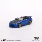 現貨 MINIGT 1:64 本田HONDA S2000 (AP2) 仿真合金汽車模型 藍色